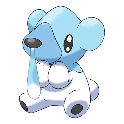Cubchoo - Ice type Pokémon #613, official artwork