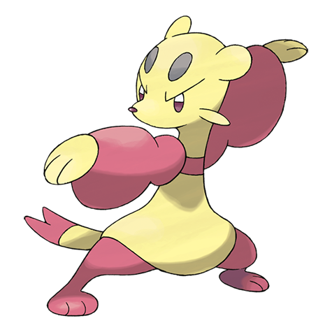 Mienfoo - fighting type Pokémon #619