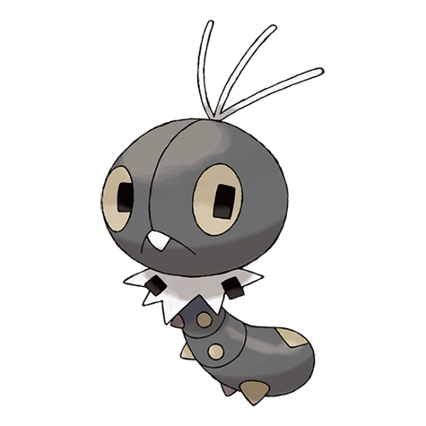 Scatterbug - Bug type Pokémon #664, official artwork