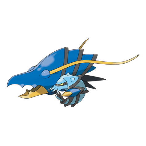 Clawitzer - Water type Pokémon #693, official artwork