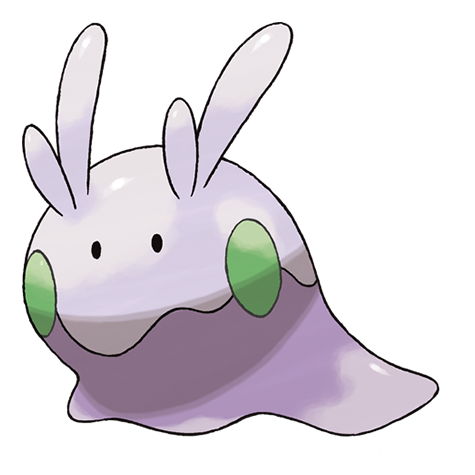 Goomy - Dragon type Pokémon #704, official artwork