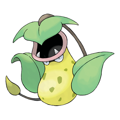Victreebel - Grass/Poison type Pokémon #71, official artwork