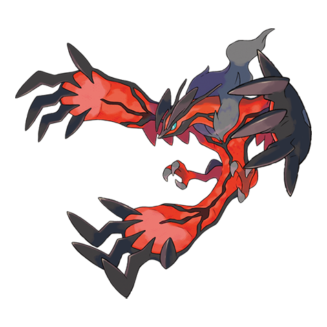 Yveltal - dark/flying type Pokémon #717