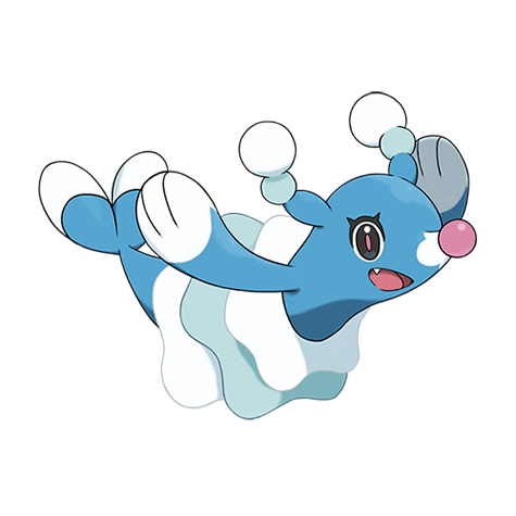 Brionne - Water type Pokémon #729, official artwork