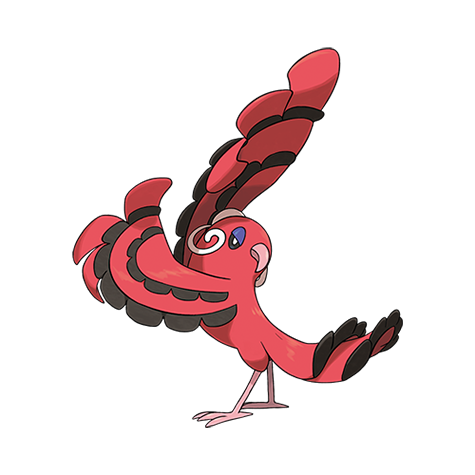 Oricorio-baile - fire/flying type Pokémon #741