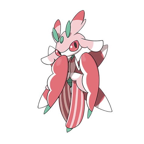 Lurantis - Grass type Pokémon #754, official artwork