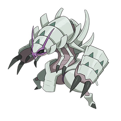 Golisopod - Bug/Water type Pokémon #768, official artwork