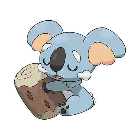 Komala - normal type Pokémon #775, official artwork from Pokédex