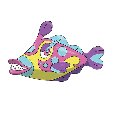 Bruxish - water/psychic type Pokémon #779