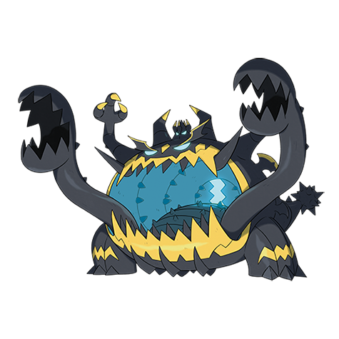 Guzzlord - dark/dragon type Pokémon #799