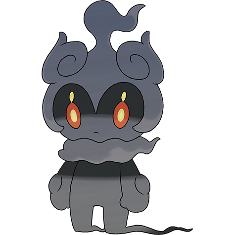 Marshadow - Fighting/Ghost type Pokémon #802, official artwork