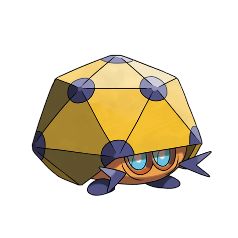 Dottler - bug/psychic type Pokémon #825