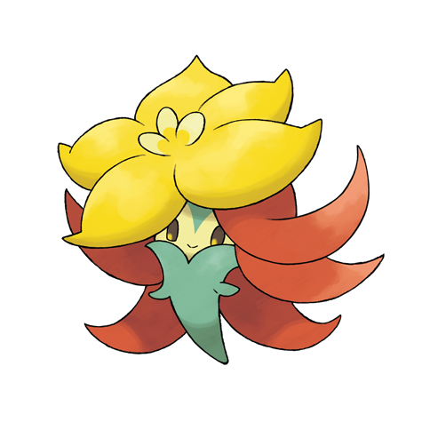 Gossifleur - Grass type Pokémon #829, official artwork