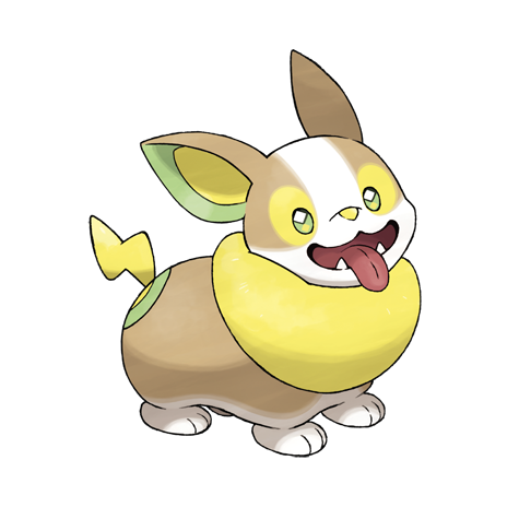 Yamper - Electric type Pokémon #835, official artwork
