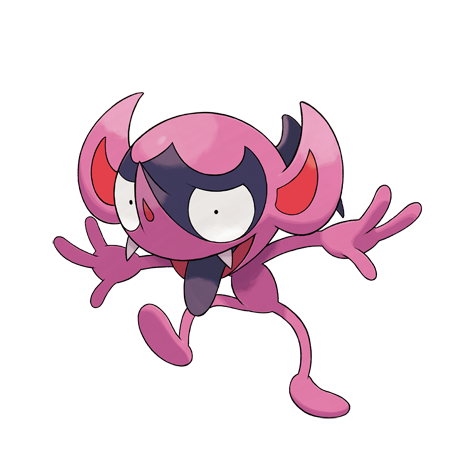 Impidimp - dark/fairy type Pokémon #859