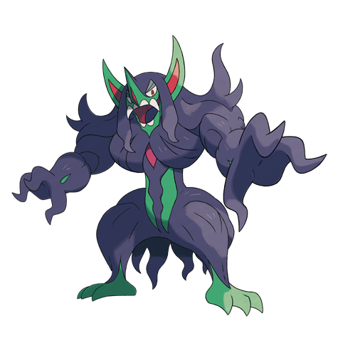 Grimmsnarl - Dark/Fairy type Pokémon #861, official artwork