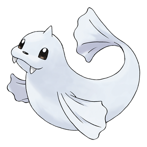 Dewgong - Water/Ice type Pokémon #87, official artwork