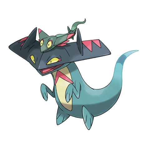 Drakloak - Dragon/Ghost type Pokémon #886, official artwork