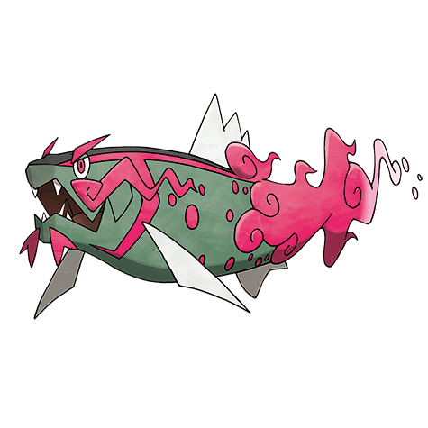 Basculegion-male - Water/Ghost type Pokémon #902, official artwork