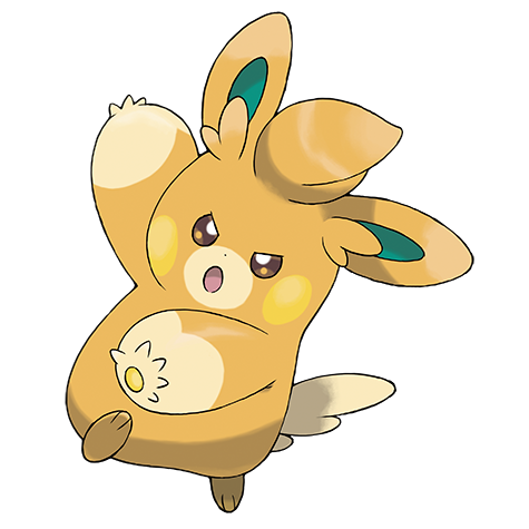Pawmo - Electric/Fighting type Pokémon #922, official artwork