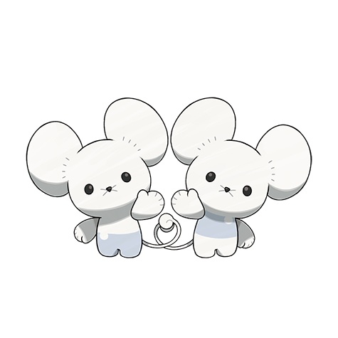 Tandemaus - normal type Pokémon #924, official artwork from Pokédex