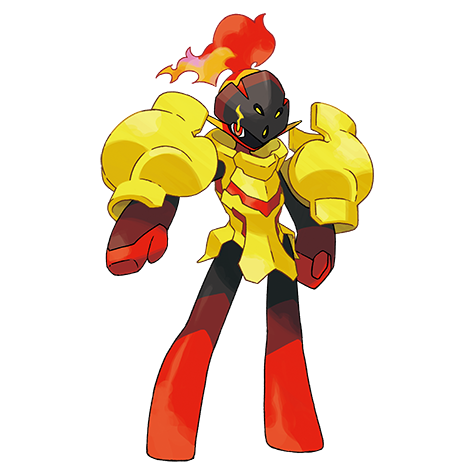 Armarouge - fire/psychic type Pokémon #936