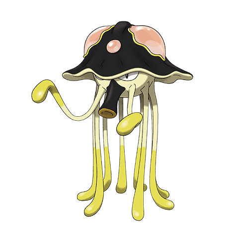 Toedscruel - ground/grass type Pokémon #949, official artwork from Pokédex