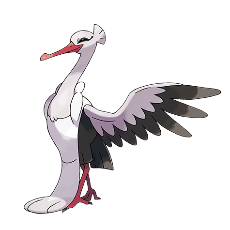 Bombirdier - Flying/Dark type Pokémon #962, official artwork