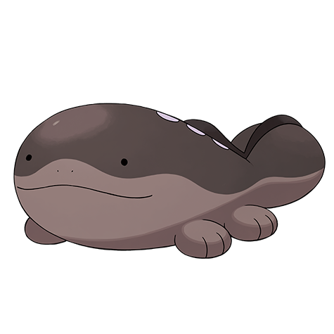 Clodsire - poison/ground type Pokémon #980, official artwork from Pokédex